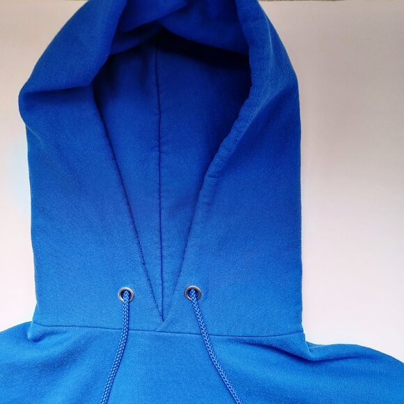 Champion University of Delaware Blue Hens Authentic Hoodie Royal Blue Large NCAA - Picture 6 of 10